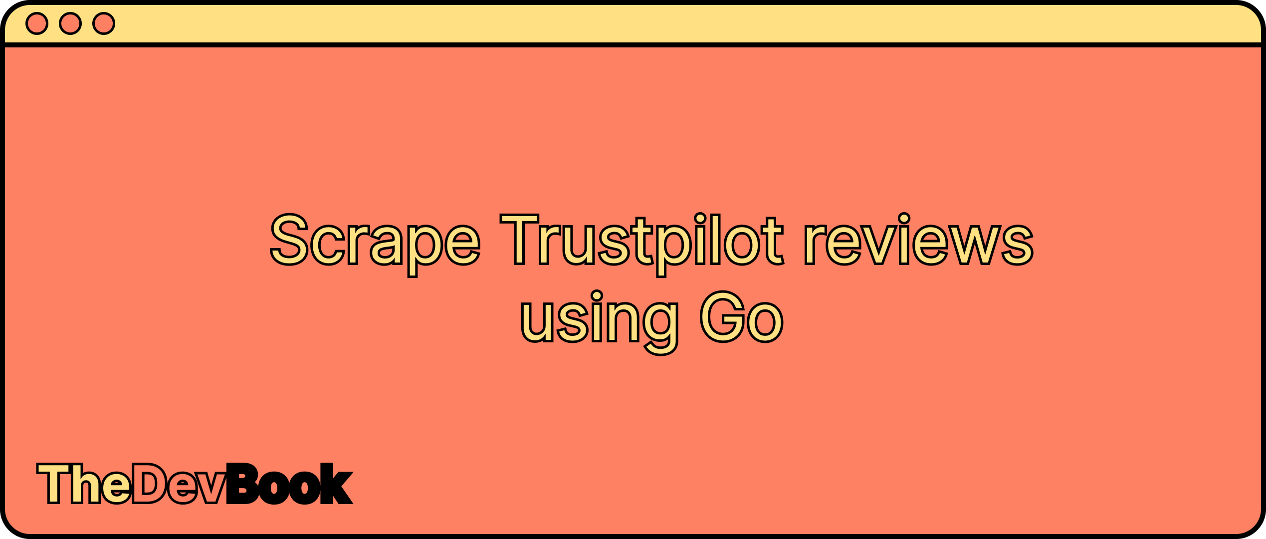 Scrape Trustpilot reviews using Go
